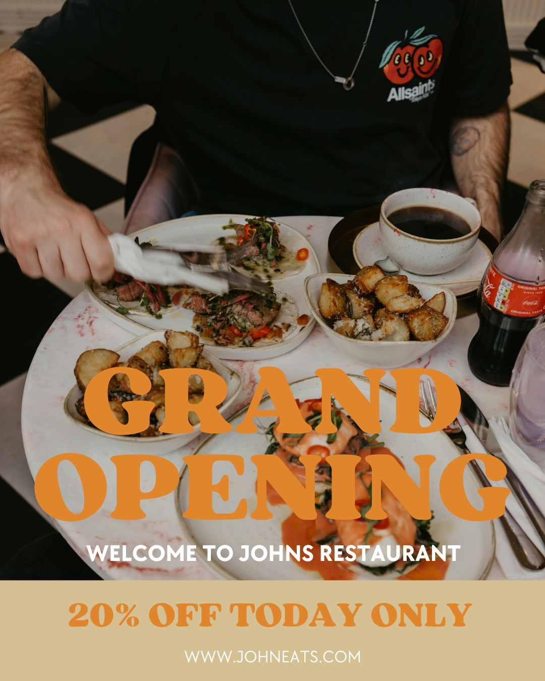 Restaurant Instagram before